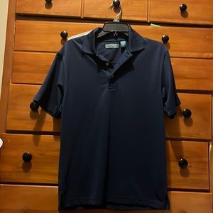Mens Navy Blue Golf Polo